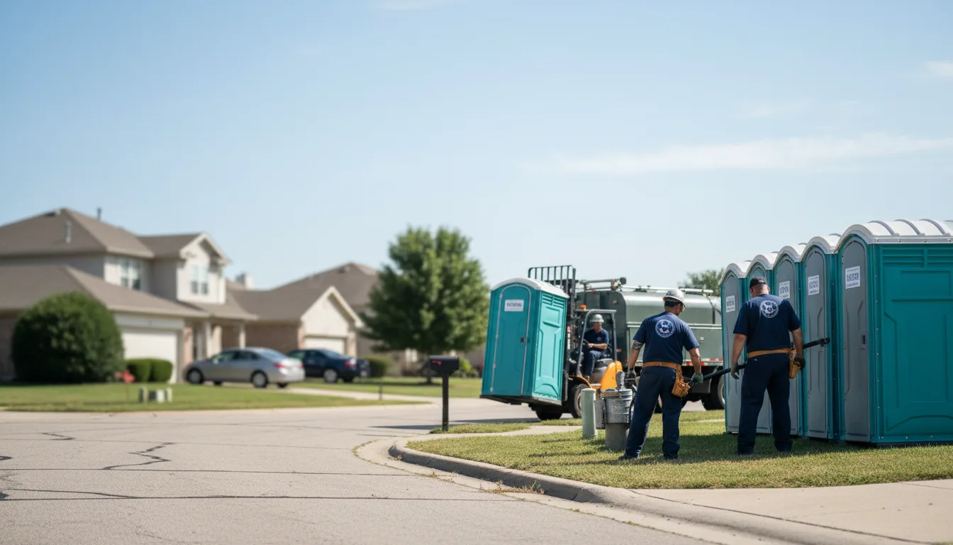 Porta Potty Rental in Sugar Grove, IL near me